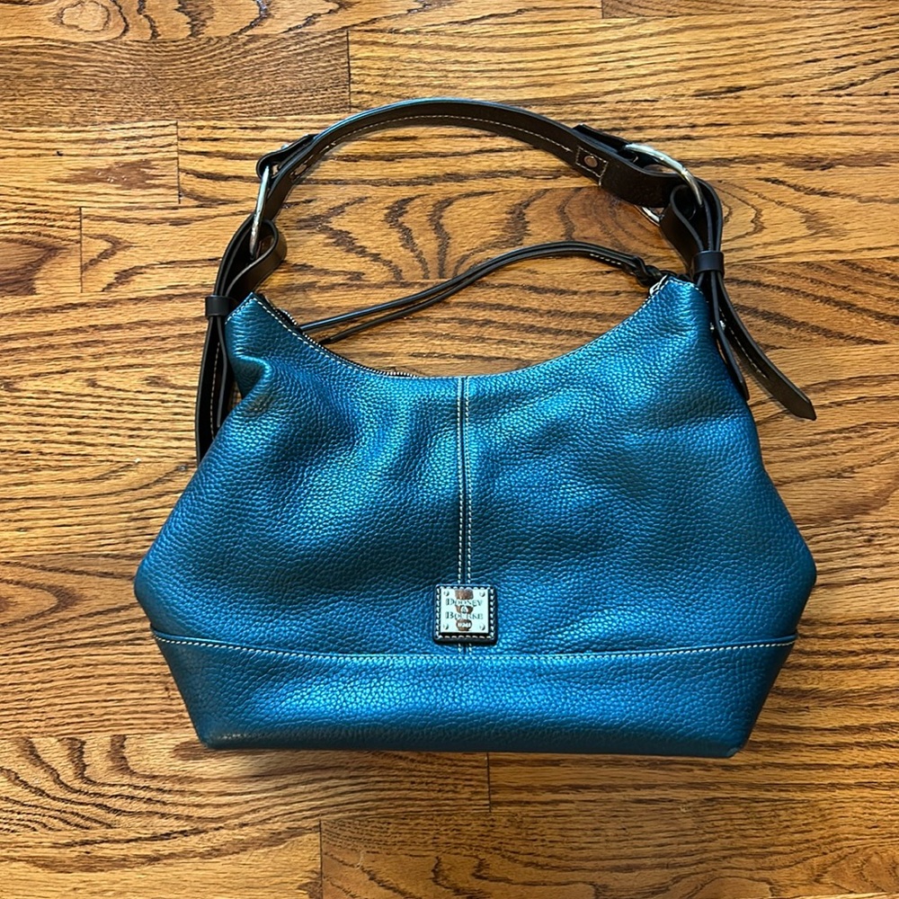 Dooney & Bourke dark turquoise shoulder bag